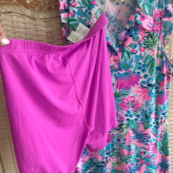 Worn once Lilly Pulitzer Vibrant Floral Sleeveless Dress - Picture 3 of 6